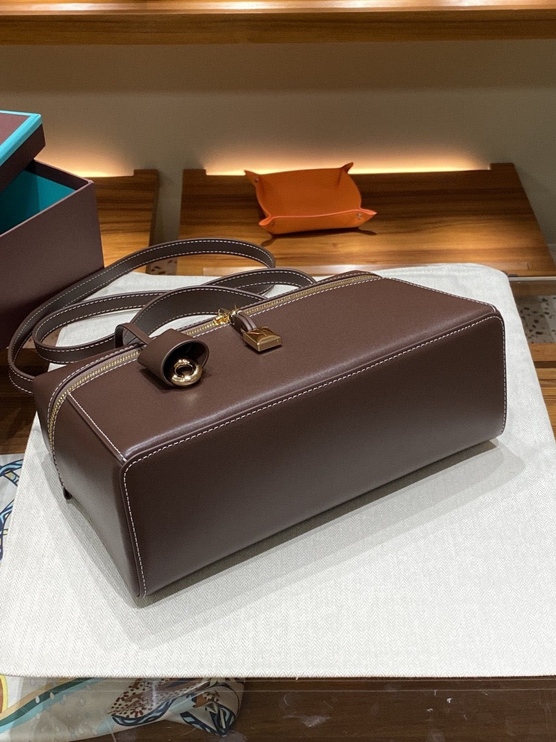 LOUI EBONY 27 IN CALFSKIN LEATHER