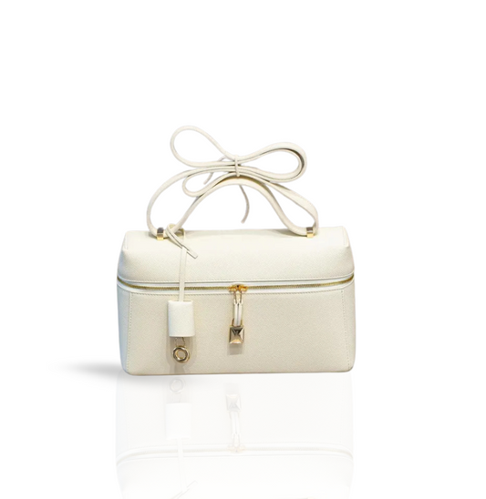 LOUI BEIGE SLING 27 TEXTURED LEATHER